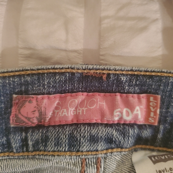 Levi's 504 Slouch Straight size 3 small - Picture 7 of 7